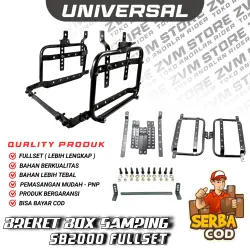 BREKET SIDE BOX SB2000 BREKET BOX SAMPING SB2000 UNTUK SEMUA JENIS MOTOR /  SB2000 UNIVERSAL