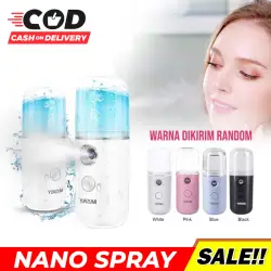 [ READY-JKT ] USB Nano Mist Sprayer Facial Moisturizing Skin Care Mini Portable Face Spray Beauty Care Tools - Asap Air Untuk Wajah - Nano Spray