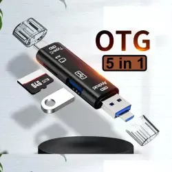 USB type c Card Reader 3.0 Micro USB 5 in 1 Micro SD Card Reader USB-C OTG