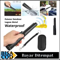 Detektor Metal Emas / Alat Deteksi Logam Metal Dalam Tanah / Pointer Detektor Logam Metal Pinpointer Garrett  / Detektor Emas Logam Getaran Alarm Cahaya Pin Keamanan