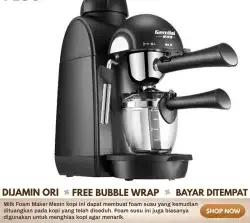 MESIN COFFE EXPRESSO TERMURAH MESIN COFFE TERLARIS Coffee Maker Mesin Kopi Espresso Semi Automatic Alat Pembuat Kopi 240ml CRM2008
