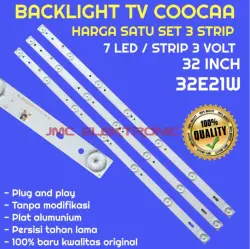 BACKLIGHT TV LED COOCAA 32 INC 32E21W 32E21 W LAMPU BL COCA KOKA 7K COOCA 32 INCH