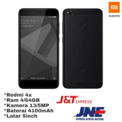 Xiaomi Redmi 4x Ram 4/64 Fullset sidik jari bisa COD