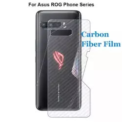 Skin Carbon Asus Zenfone Max Pro M1 M2 Rog Phone 3 5 Garskin Karbon Back Screen Cover belakang hp Anti Jamur